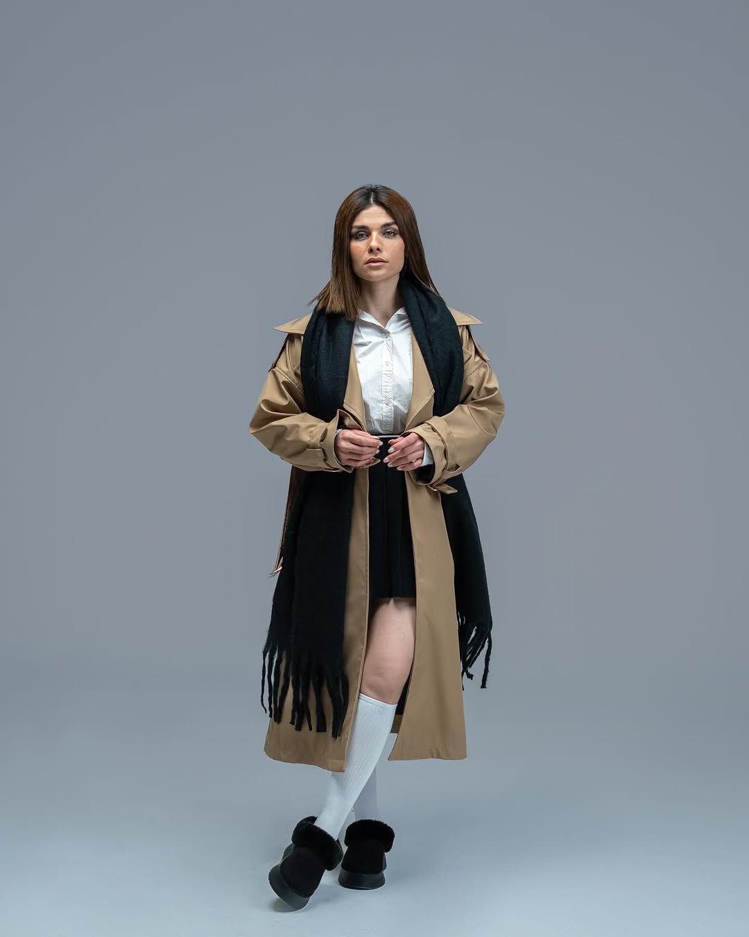 بارونی بلند  زنانه سانتانا